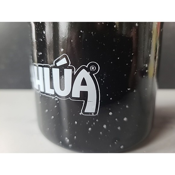 KAHLUA Coffee Mug Black With White Speckles 16 Oz - Picture 9 of 10